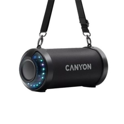 Reproduktor, prenosný, Bluetooth 5.0, 9W, CANYON "BSP-7", čierna