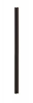 Násuvná lišta, 12 mm,  40-100 listov, DURABLE, čierna