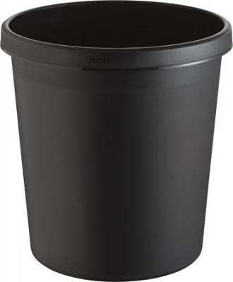 Odpadkový kôš, 18 l, HELIT, čierna