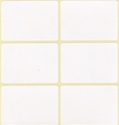 Etikety, 35x50 mm, 60 etikiet/bal