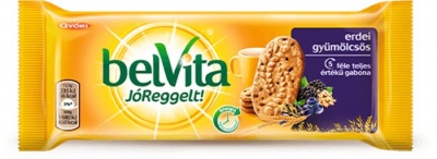 Sušienky, 50 g, GYŐRI "Belvita Dobré ráno", s lesným ovocím