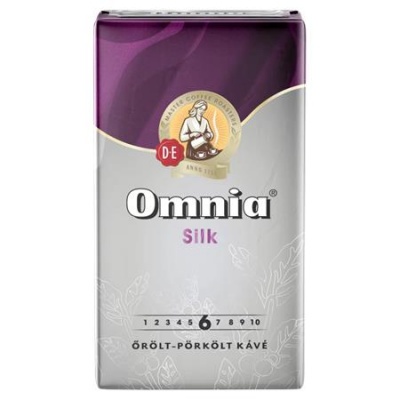 Káva, pražená ,mletá, vákuové balenie, 250 g, DOUWE EGBERTS "Omnia" silk