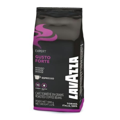 Káva, pražená, zrnková, 1000 g,  LAVAZZA "Gusto Forte"