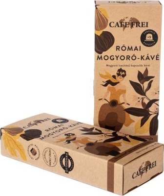 Kávové kapsule, kompatibilné s Nespresso®, 9 ks, CAFE FREI "Rímske arašidy"