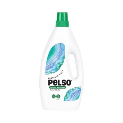 Prací gél, 2 l, PELSO LEXY "Pelso Prémium Pure White"