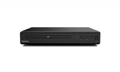 DVD prehrávač, stolový, PHILIPS "TAEP200", čierny