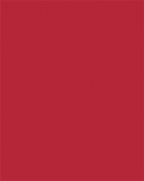 Dekoračný kartón, 2 stranný, 50x70 cm, 220 g, 10 listov, FOLIA, jasný červený