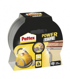 Lepiaca páska, 50 mm x 25 m, HENKEL "Pattex Power Tape", strieborná