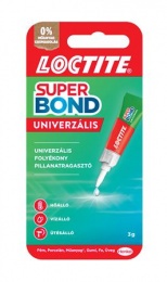 Sekundové lepidlo, 3 g, HENKEL "Loctite Super Bond Liquid"