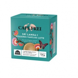 Kávové kapsule, kompatibilné s Dolce Gusto, 9 ks, CAFE FREI "Srílanské pikantné vanilkové latte"
