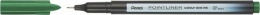 Liner, 0,4 mm, PENTEL "Pointliner", smrekovo zelený