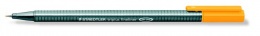 Liner, 0,3 mm, STAEDTLER "Triplus", svetlooranžový