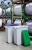 Poklop pre 60 l odpadkový kôš,  plast, DURABLE "Durabin®", modrý
