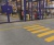 Podlahové značenie, DURABLE „Prechod pre chodcov“, žltá