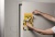 Informačný panel, A4, magnetický, DURABLE "DURAFRAME® MAGNETIC SECURITY", žltý-čierny