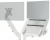Rameno na monitor a notebook,  LEITZ "Ergo Dual", svetlosivá
