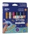 Tempera, tyčinka, v tvare pera, APLI Kids "Color Sticks Metallic", 6 rôznych metalických farieb