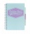 Špirálový zošit, A5, linajkový, 100 strán, PUKKA PAD "Pastel project book", rôzne farby