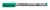 Nepermanentný popisovač , OHP, 0,6 mm, STAEDTLER "Lumocolor® 316 F", zelená