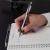 Guľôčkové pero, 0,7 mm, stláčací mechanizmus, SCHNEIDER "Slider Rave XB", čierno-biele, modré