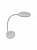 Stolová lampa, LED, 8,3 W, otočná, ALBA, biela