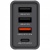 Sieťová nabíjačka, 1xUSB-C PD (20W), USB-A QC 3.0, 2xUSB-A (10W), VERBATIM, čierna