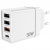 Sieťová nabíjačka, 1xUSB-C PD (20W), USB-A QC 3.0, 2xUSB-A (10W), VERBATIM, biela