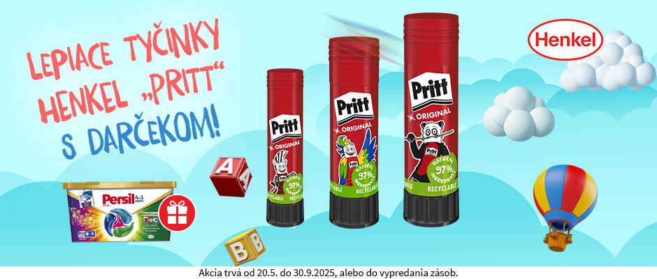 HENKEL lepiace tyčinky v akcii!