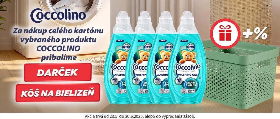 COCCOLINO cenová akcia!