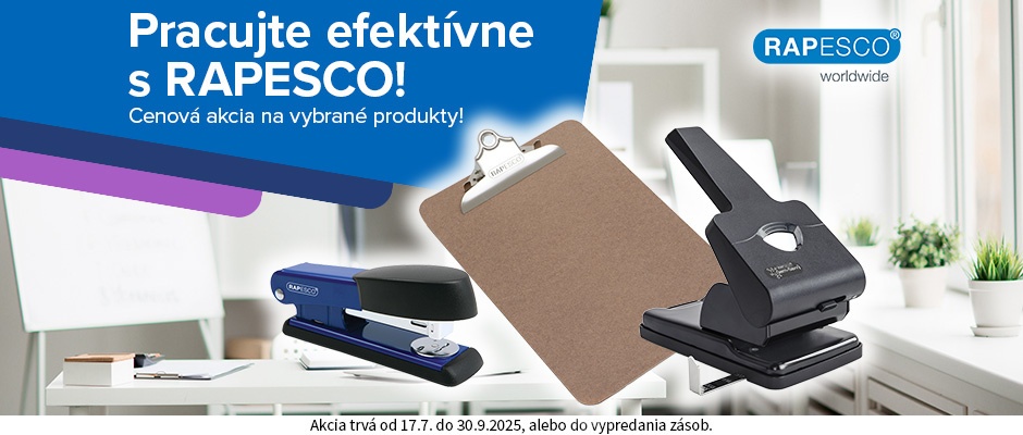 Pracujte efektívne s RAPESCO!