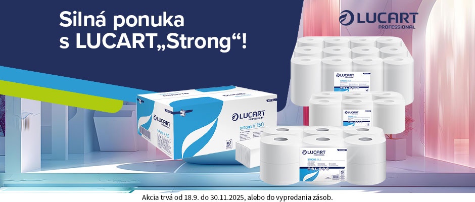 Silná ponuka s LUCART„Strong“!