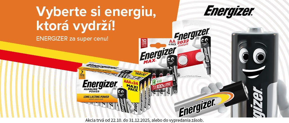 Vyberte si energiu, ktorá vydrží!