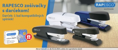 RAPESCO zošívačky s darčekom!