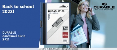 Darčeková akcia DURABLE! BTS2023!