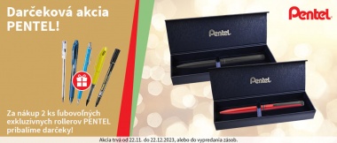 Darčeková akcia PENTEL!