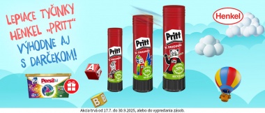 HENKEL lepiace tyčinky v akcii!