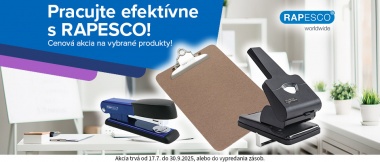 Pracujte efektívne s RAPESCO!