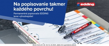 Na popisovanie takmer každého povrchu!