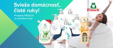 Svieža domácnosť, čisté ruky!