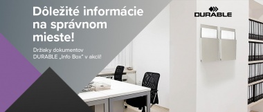 Dôležité informácie na správnom mieste!
