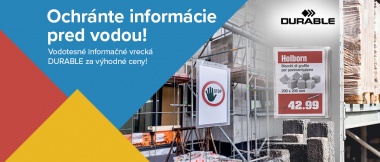Ochránte informácie pred vodou!